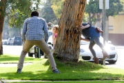 Alyson Hannigan and Keeva get their peek-a-boo on!