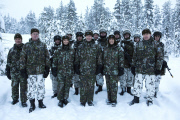 Prince Edward and Sophie Countess of Wessex visit the Jaeger Brigade in Sodankyla, Finland  - 03 Feb 2015