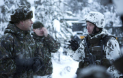 Prince Edward and Sophie Countess of Wessex visit the Jaeger Brigade in Sodankyla, Finland  - 03 Feb 2015