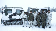 Prince Edward and Sophie Countess of Wessex visit the Jaeger Brigade in Sodankyla, Finland  - 03 Feb 2015
