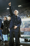 Trainer Udo Lattek (MG), Fussball, UEFA-Pokal, Europa League, 1978/1979, Finale, Rueckspiel, Borussia Moenchengladbach gegen Roter Stern Belgrad 1:0