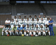 Mannschaftsfoto, Fussball, Bundesliga, 1977/1978, Pressetermin Borussia Moenchengladbach, Vorstellung der Mannschaft fuer die neue Saison