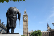 Sir Winston Churchill Memoria, Westminster, London - 26 Jan 2015