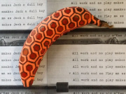 The banana art of Elisa Roche, London, Britain- Feb 2015