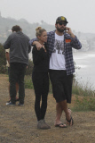 *PREMIUM EXCLUSIVE* *WEB EMBARGO UNTIL 19:00 PST 02/08/15* Brody Jenner rushes to the scene of Bruce's Malibu accident