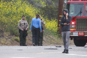 *PREMIUM EXCLUSIVE* *WEB EMBARGO UNTIL 19:00 PST 02/08/15* A shaken Bruce Jenner is given a field sobriety test after a fatal accident