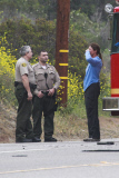 *PREMIUM EXCLUSIVE* *WEB EMBARGO UNTIL 19:00 PST 02/08/15* A shaken Bruce Jenner is given a field sobriety test after a fatal accident
