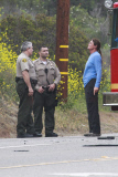 *PREMIUM EXCLUSIVE* *WEB EMBARGO UNTIL 19:00 PST 02/08/15* A shaken Bruce Jenner is given a field sobriety test after a fatal accident