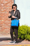 *EXCLUSIVE* Rocker chic Rumer Willis takes a selfie of her new do