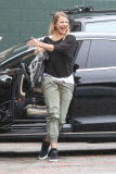 *EXCLUSIVE* An excited Cameron Diaz arrives at the Dance Studio