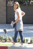 It's family fun day for Jessica Alba, Cash Warren, and their kids