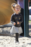 It's family fun day for Jessica Alba, Cash Warren, and their kids