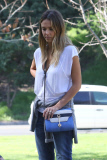 It's family fun day for Jessica Alba, Cash Warren, and their kids
