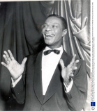 Nat King Cole (died February 1965) The American Singer And Recording Star Pictured At The Empire Theatre Glasgow In 1954 Fifties Entertainment Selection For Website.
