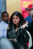 *EXCLUSIVE* Selena Gomez smiles and waves as she returns to film 'The Revised Fundamentals of Caregiving' **NO UK** 