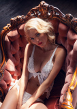 LuminoGlow Valentine's Day glow-in-the-dark lace lingerie, Australia, Nov 2014