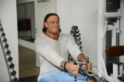 Tim Wiese beim Krafttraining in Bremen 