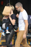 EXC:  SCARLETT JOHANSSON AND FAMILY SHOPPING!