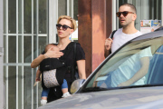 EXC:  SCARLETT JOHANSSON AND FAMILY SHOPPING!