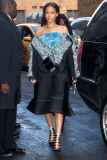 Rihanna Arriving for Kanye West's Adidas Yeezy 750 Boost  Launch