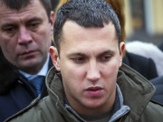 Ukraine: Funeral ceremony of ''Holy Mary'' battalion serviceman in Kiev