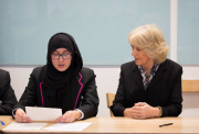 Camilla Visits Holland Park School