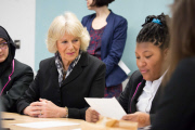 Camilla Visits Holland Park School