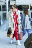 *EXCLUSIVE* Jennifer Lopez separates from Casper Smart for LAX arrival