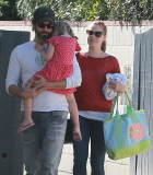 Amy Adams & Family Spotted Out On Valentine's Day 