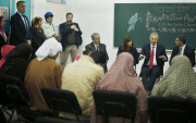 Tony Blair, Quartet Representative to the Middle East visits Gaza City, Palestinian Territories - 15 Feb 2015