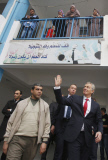 Tony Blair, Quartet Representative to the Middle East visits Gaza City, Palestinian Territories - 15 Feb 2015
