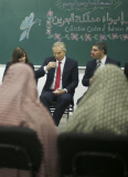 Tony Blair, Quartet Representative to the Middle East visits Gaza City, Palestinian Territories - 15 Feb 2015