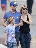Exclusive... Gwyneth Paltrow & Chris Martin Spend Valentine's Day At The Beach With Their Kids 
