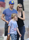 Exclusive... Gwyneth Paltrow & Chris Martin Spend Valentine's Day At The Beach With Their Kids 