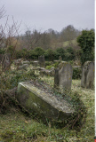 SARRE UNION: Illustration of the jewish desecrated tombstones