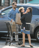 Exclusive... Natalie Portman Stops By Lassen's With Her Boys 
