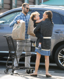 Exclusive... Natalie Portman Stops By Lassen's With Her Boys 