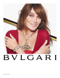Italian model singer and actress  Carla Bruni makes her appareance in the new Bulgari watches and jewels 2015 campaign