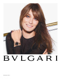 Italian model singer and actress  Carla Bruni makes her appareance in the new Bulgari watches and jewels 2015 campaign