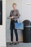 Melanie Griffith ends a shopping trip to Ralph Lauren