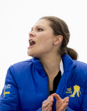 Schwedische Royals bei der 50. Nordischen Ski-Weltmeisterschaft in Falun