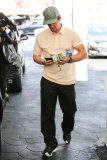 Mark Wahlberg grabs lunch at E Baldi Restaurant in Beverly Hills