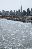Cold Weather in New York, America - 21 Feb 2015