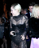 Patrick Schwarzenegger accompanies Miley Cyrus to the Tom Ford party