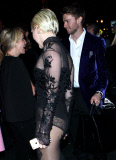 Patrick Schwarzenegger accompanies Miley Cyrus to the Tom Ford party