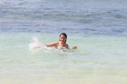 *EXCLUSIVE* Maria Melilo soaks up the sun during her Hawaiian getaway