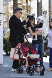 Alec Baldwin and Hilaria shower daughter Carmen with attention
