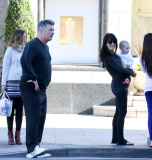 Alec Baldwin and Hilaria shower daughter Carmen with attention
