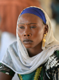 Refugees escape from Boko Haram in Nigeria to Chad, Africa - Feb 2015