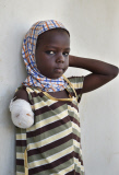 Refugees escape from Boko Haram in Nigeria to Chad, Africa - Feb 2015